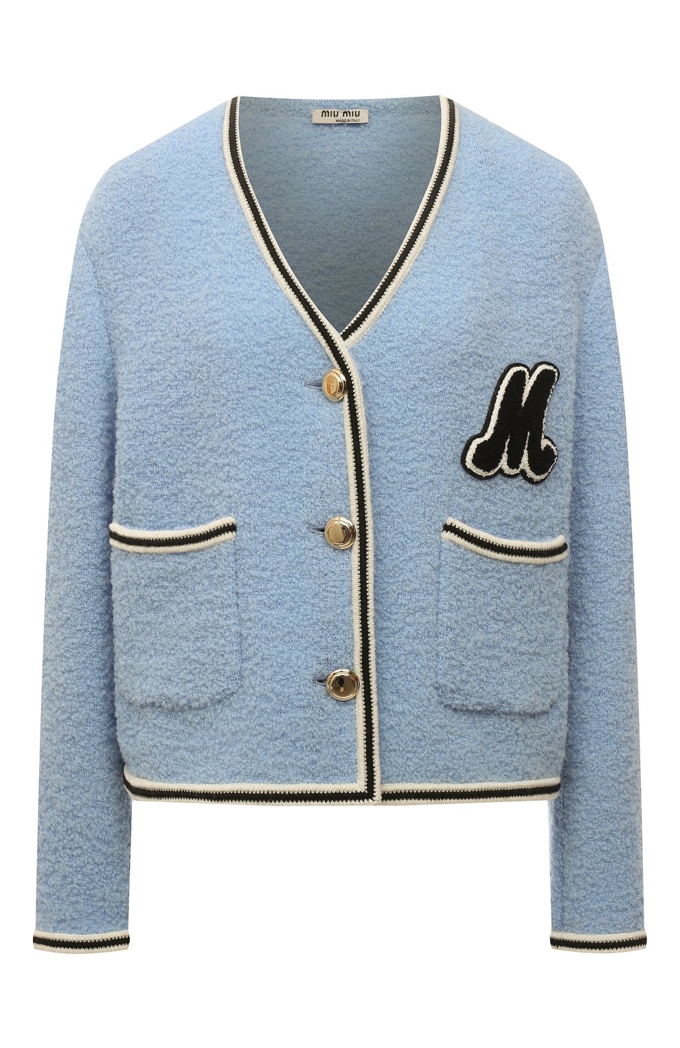 Шерстяной жакет MIU MIU, арт. MH1761-2E37-F0076, фото 1