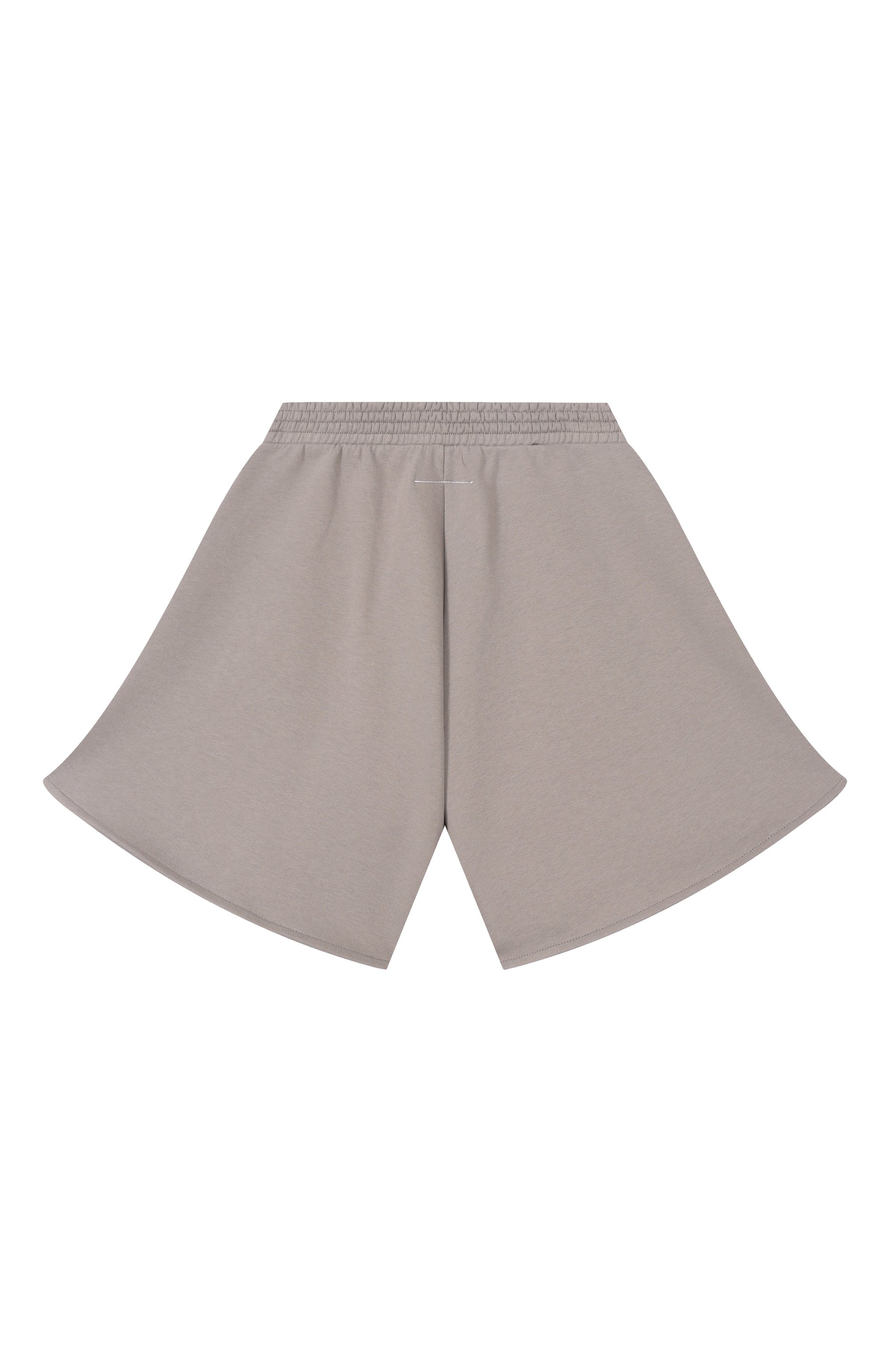 Хлопковые шорты MM6 серого цвета по цене 14650 руб., арт. M61005/MM02X, фото 2 Хлопковые шорты MM6, арт. M61005/MM02X, фото 2