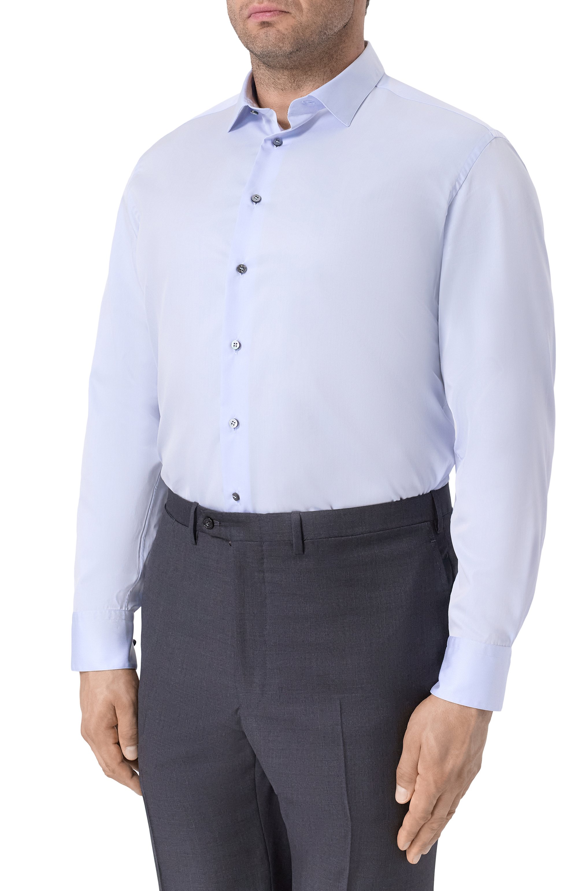 Хлопковая сорочка ZILLI, арт. F0RA01M010012212U, фото 3