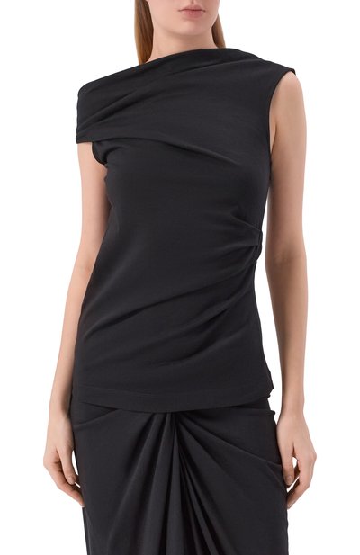 Хлопковый топ DRIES VAN NOTEN, арт. 011111/2603, фото 3