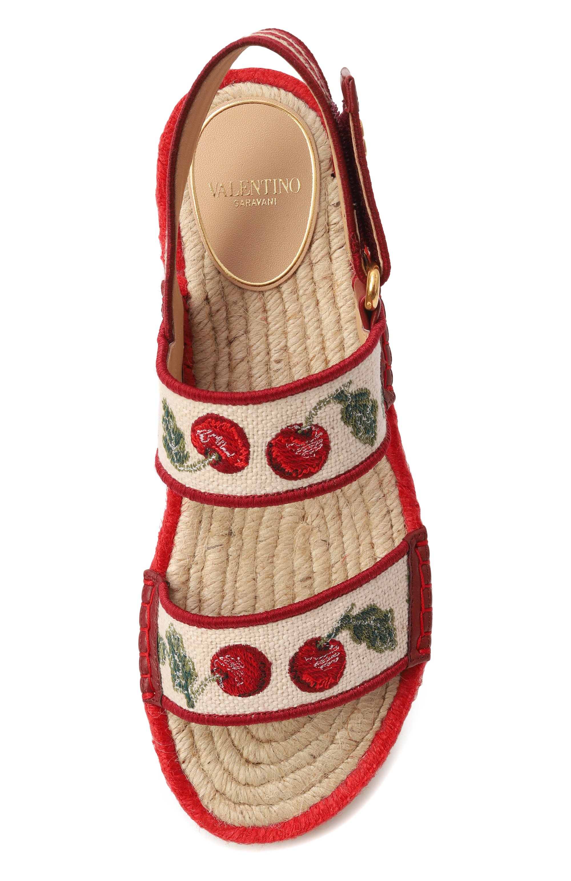 Текстильные сандалии bribri VALENTINO, арт. 8W2S0NV6/NYL, фото 6