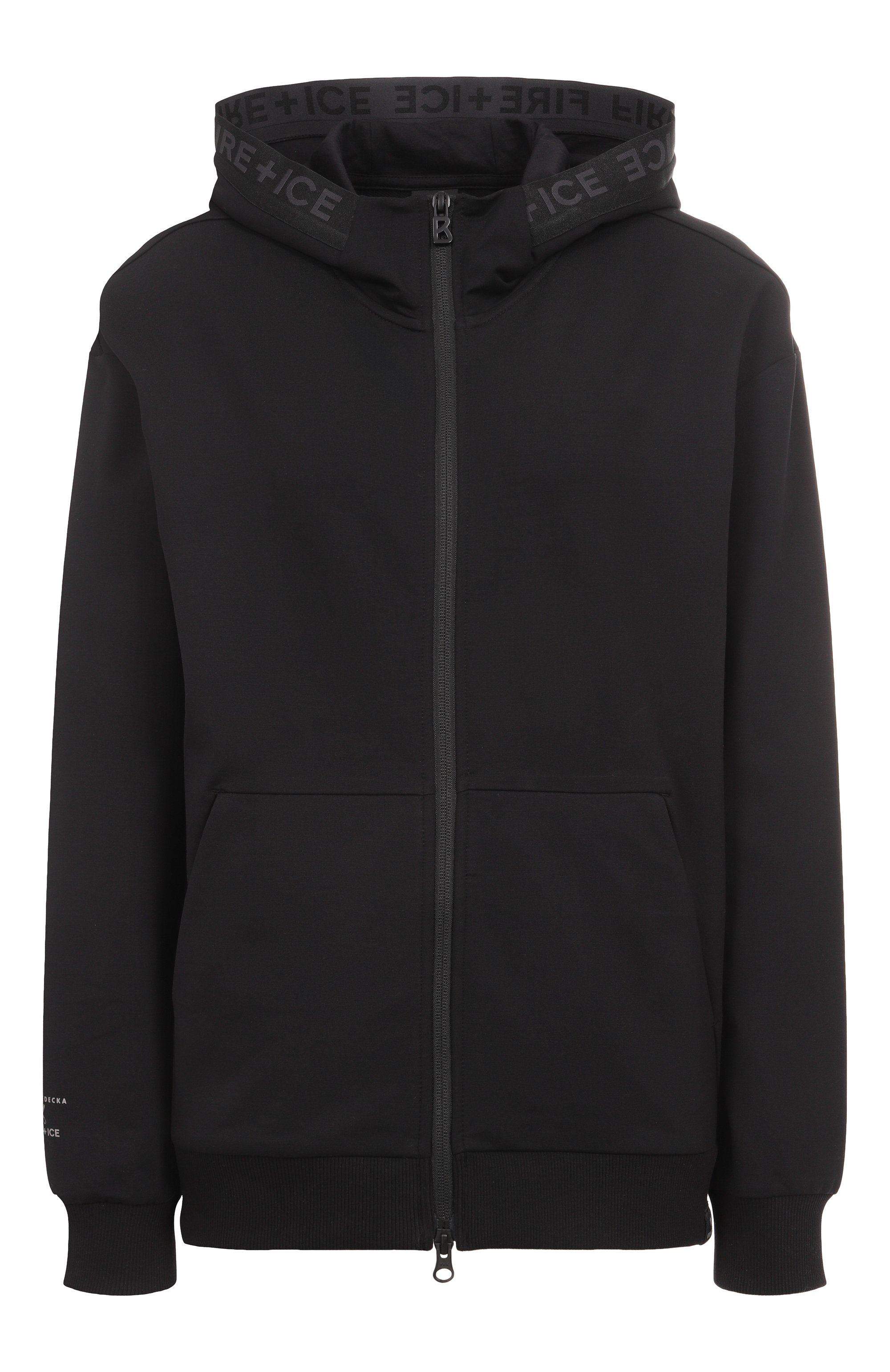 Хлопковая толстовка BOGNER FIRE+ICE черного цвета по цене 22600 руб., арт. 84833697, фото 1 Хлопковая толстовка BOGNER FIRE+ICE, арт. 84833697, фото 1