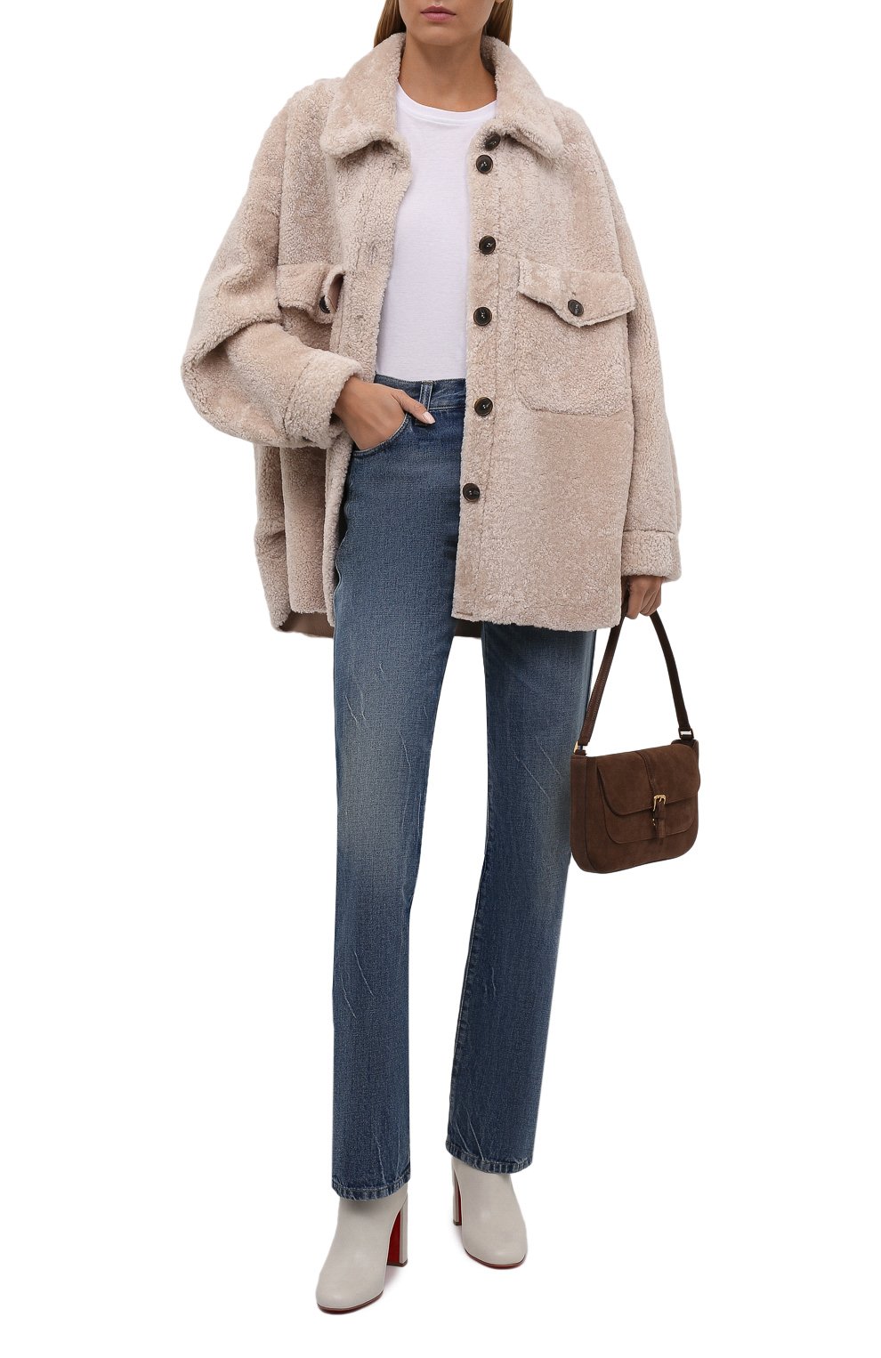 Кожаные ботильоны ziptotal 85 CHRISTIAN LOUBOUTIN, арт. 3210274/ZIPT0TAL 85, фото 2