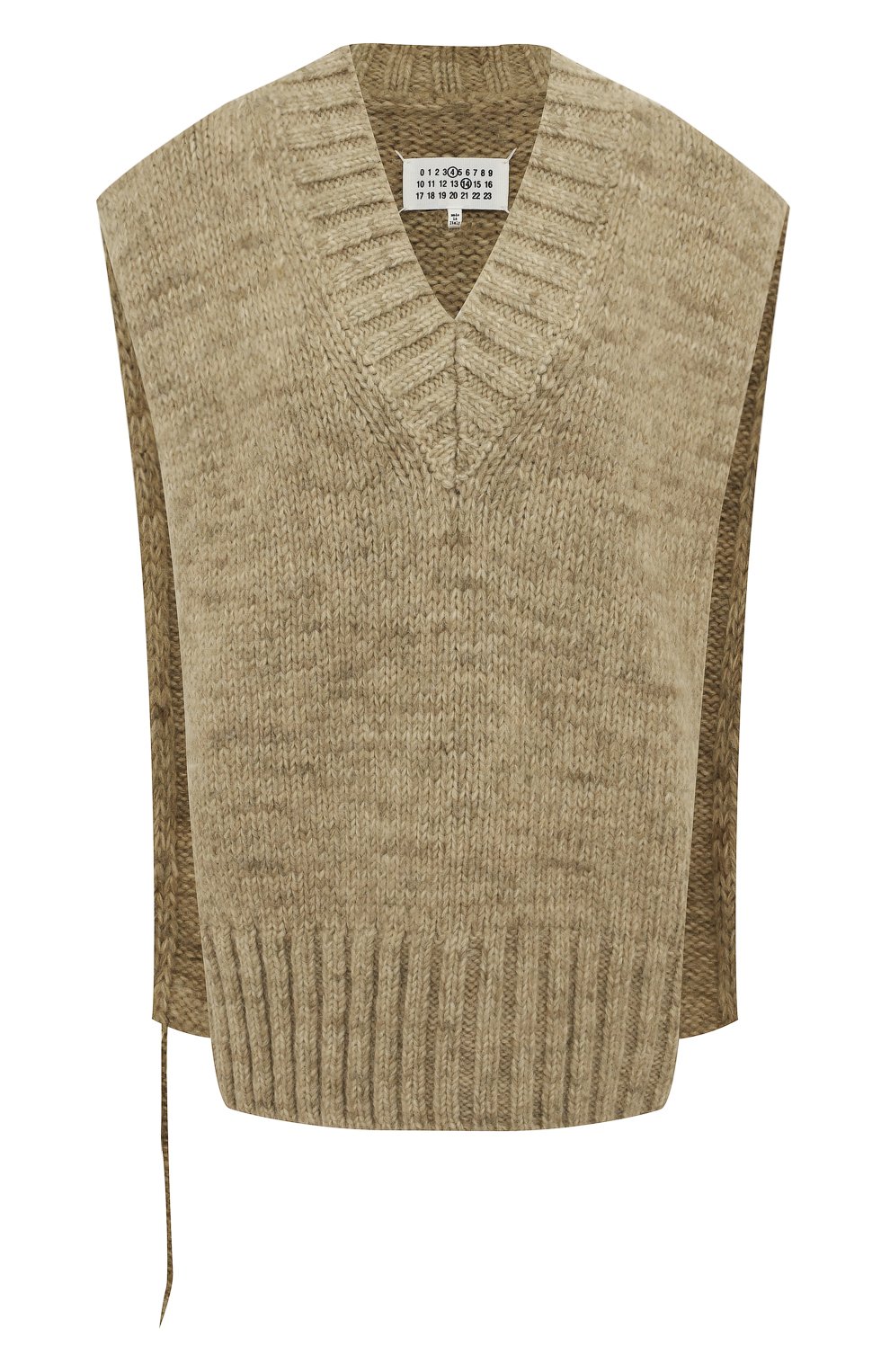 Жилет из шерсти и хлопка MAISON MARGIELA, арт. SI0TH0001/S17802, фото 1