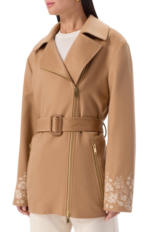 Кашемировое полупальто MVST M25.1PW.0003/6405 C0L0MB0 Бежевый  M25.1PW.0003/6405 C0L0MB0 Фото 3