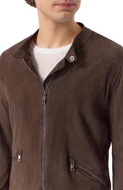 Замшевая куртка GIORGIO BRATO, арт. GU26S9208CMTM, фото 5