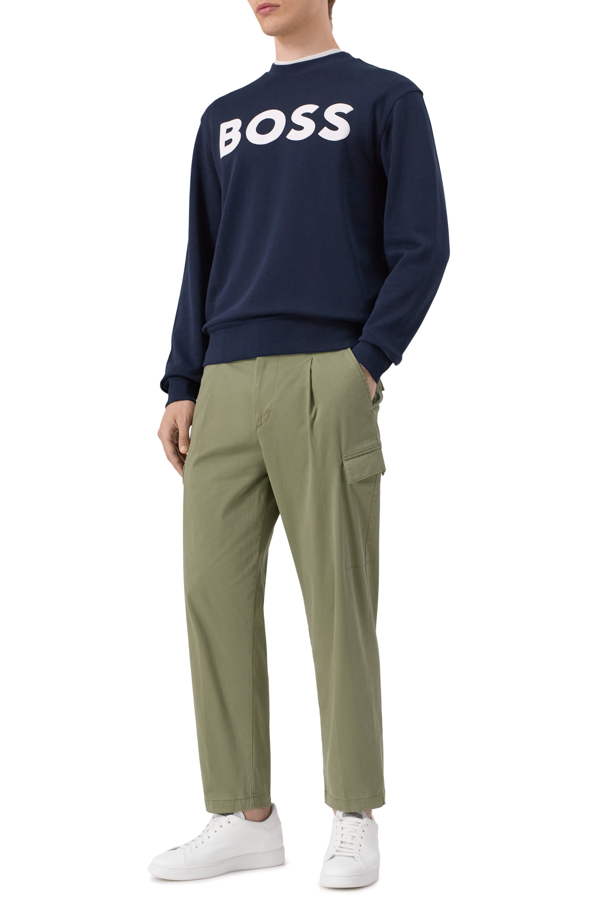 Хлопковые брюки-карго BOSS, арт. 50546902, фото 2