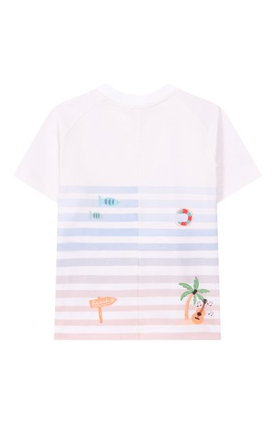 Хлопковая футболка EIRENE светло-розового цвета по цене 5225 руб., арт. SS26128, фото 2 Хлопковая футболка EIRENE, арт. SS26128, фото 2