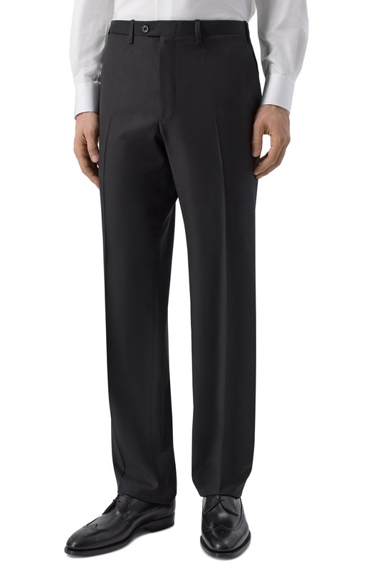 Шерстяные брюки Kiton UPNFCK0626G Чёрный  UPNFCK0626G Фото 3