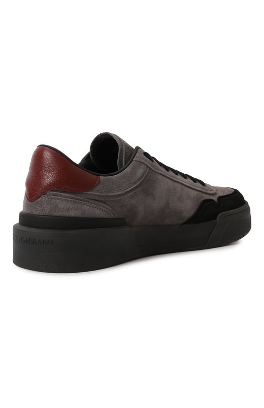 Замшевые кеды New Roma Dolce & Gabbana CS2275/AW317 Серый  CS2275/AW317 Фото 5