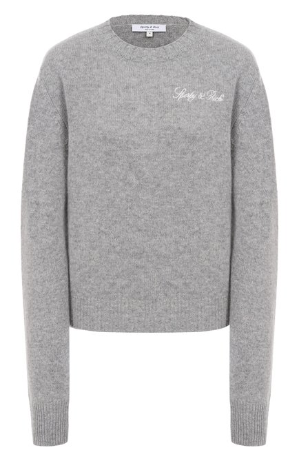 Женский свитер из кашемира и шерсти SPORTY AND RICH, арт. WS012508232GY03