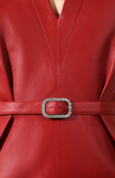 Кожаное платье ALEXANDRE VAUTHIER, арт. 201LDR1200C 0404, фото 5