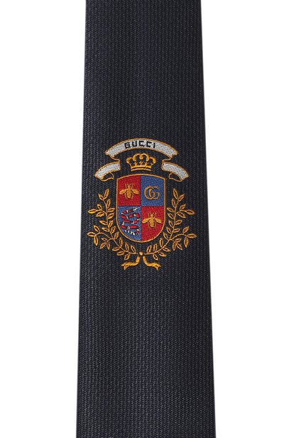 Шелковый галстук GUCCI, арт. 571780 4E002, фото 4