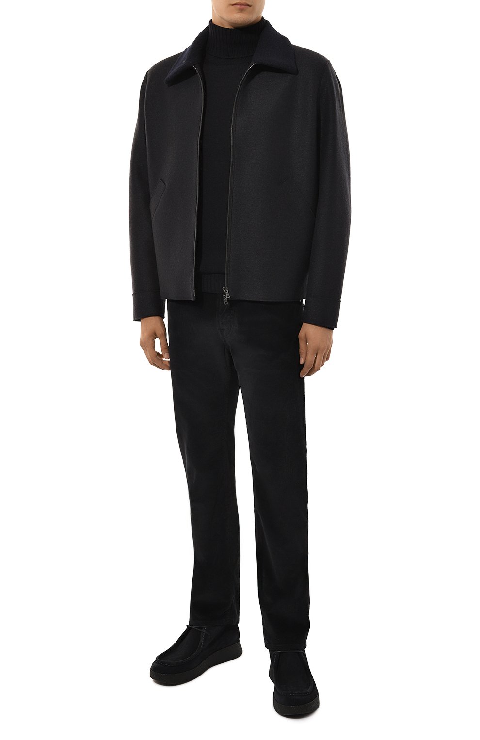 Вельветовые брюки JACOB COHEN темно-синего цвета по цене 54450 руб., арт. U Q E05 36 S 3653/Y99, фото 2 Вельветовые брюки JACOB COHEN, арт. U Q E05 36 S 3653/Y99, фото 2