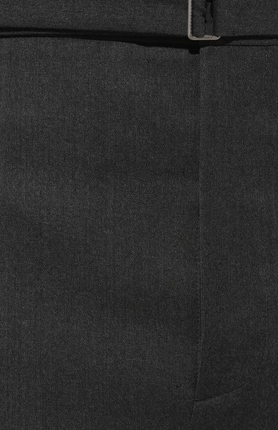 Шерстяные брюки ANN DEMEULEMEESTER, арт. 2402-M-TR01-FA515-088, фото 5