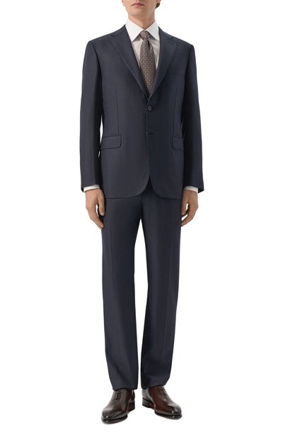 Мужские кожаные оксфорды carter SANTONI, арт. MCCG16229MC1HVVDN01