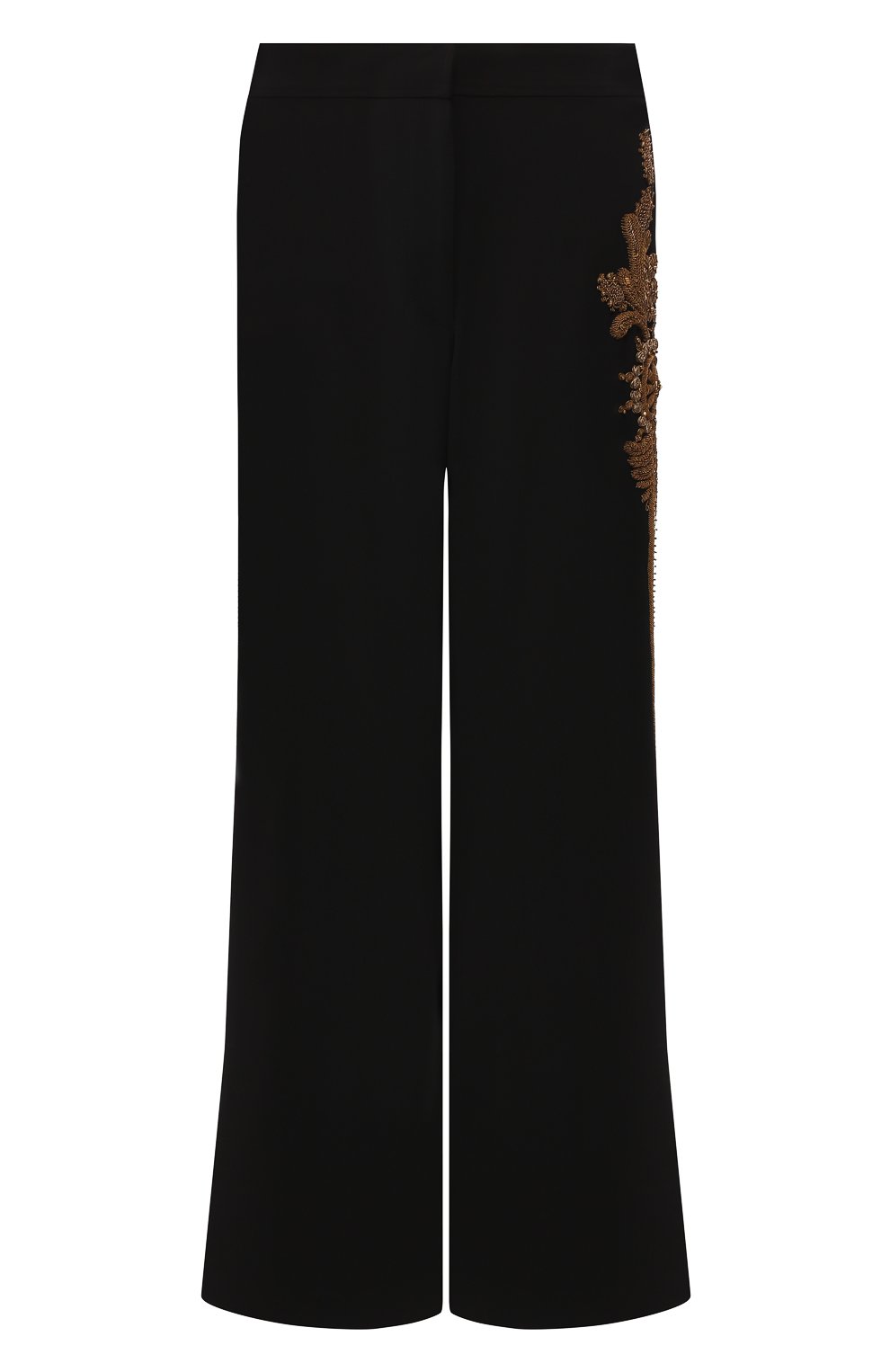 Брюки DRIES VAN NOTEN черного цвета по цене 152000 руб., арт. 201-10909-9180, фото 1 Брюки DRIES VAN NOTEN, арт. 201-10909-9180, фото 1