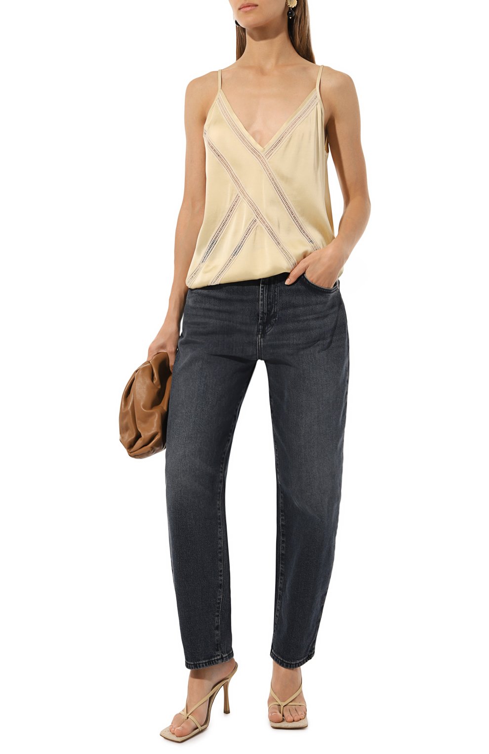 Джинсы 7 FOR ALL MANKIND темно-синего цвета по цене 21100 руб., арт. JSJYC400FM, фото 2 Джинсы 7 FOR ALL MANKIND, арт. JSJYC400FM, фото 2