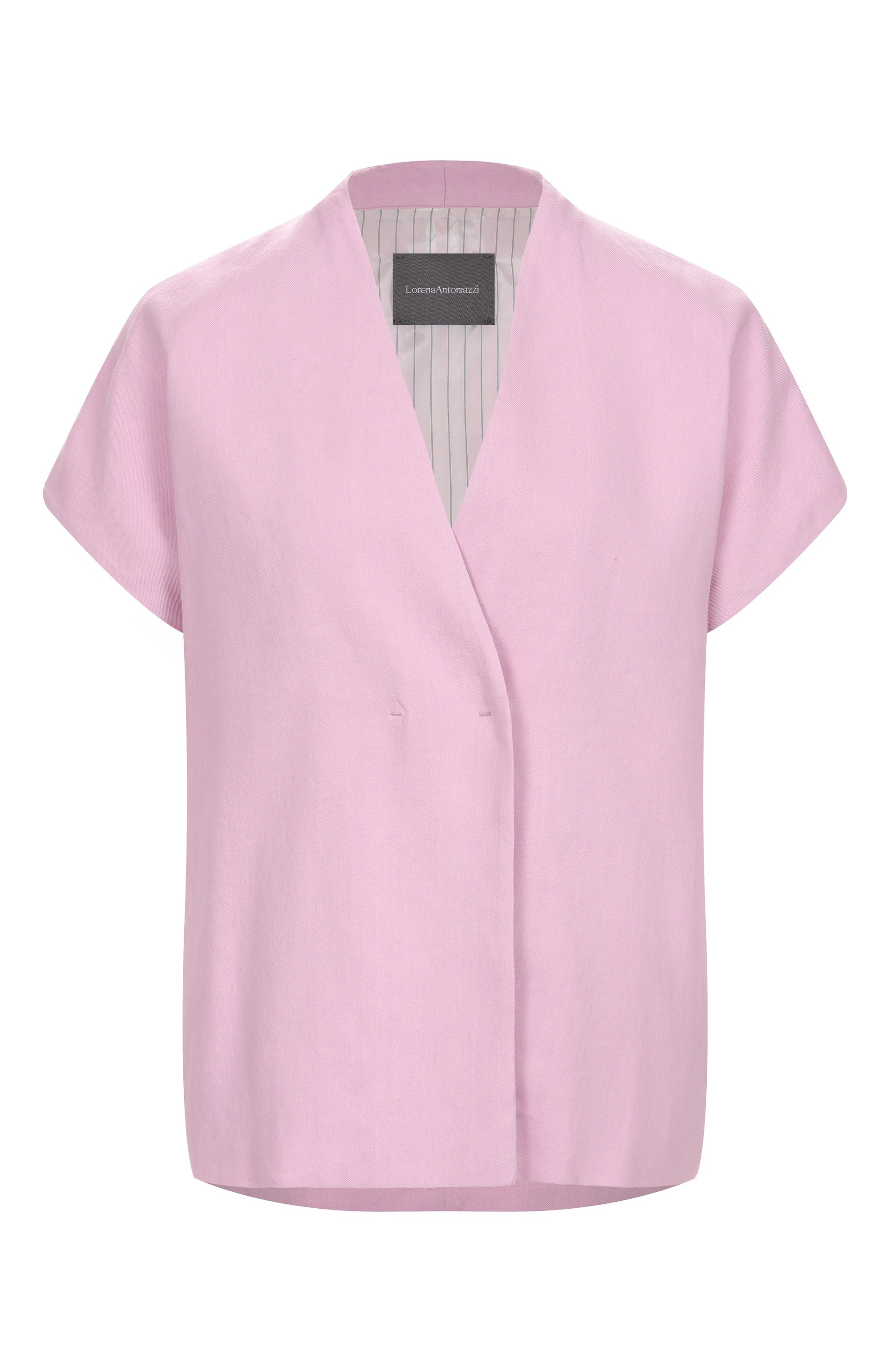 Жилет изо льна и вискозы LORENA ANTONIAZZI, арт. E2534GI08A/3347, фото 1