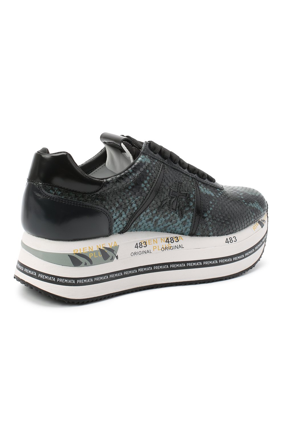 Кожаные кроссовки beth PREMIATA, арт. BETH/VAR4839, фото 4