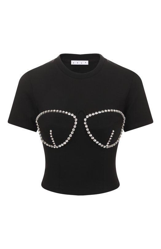 Футболка из вискозы Area 0000T03184 Чёрный 0000T03184