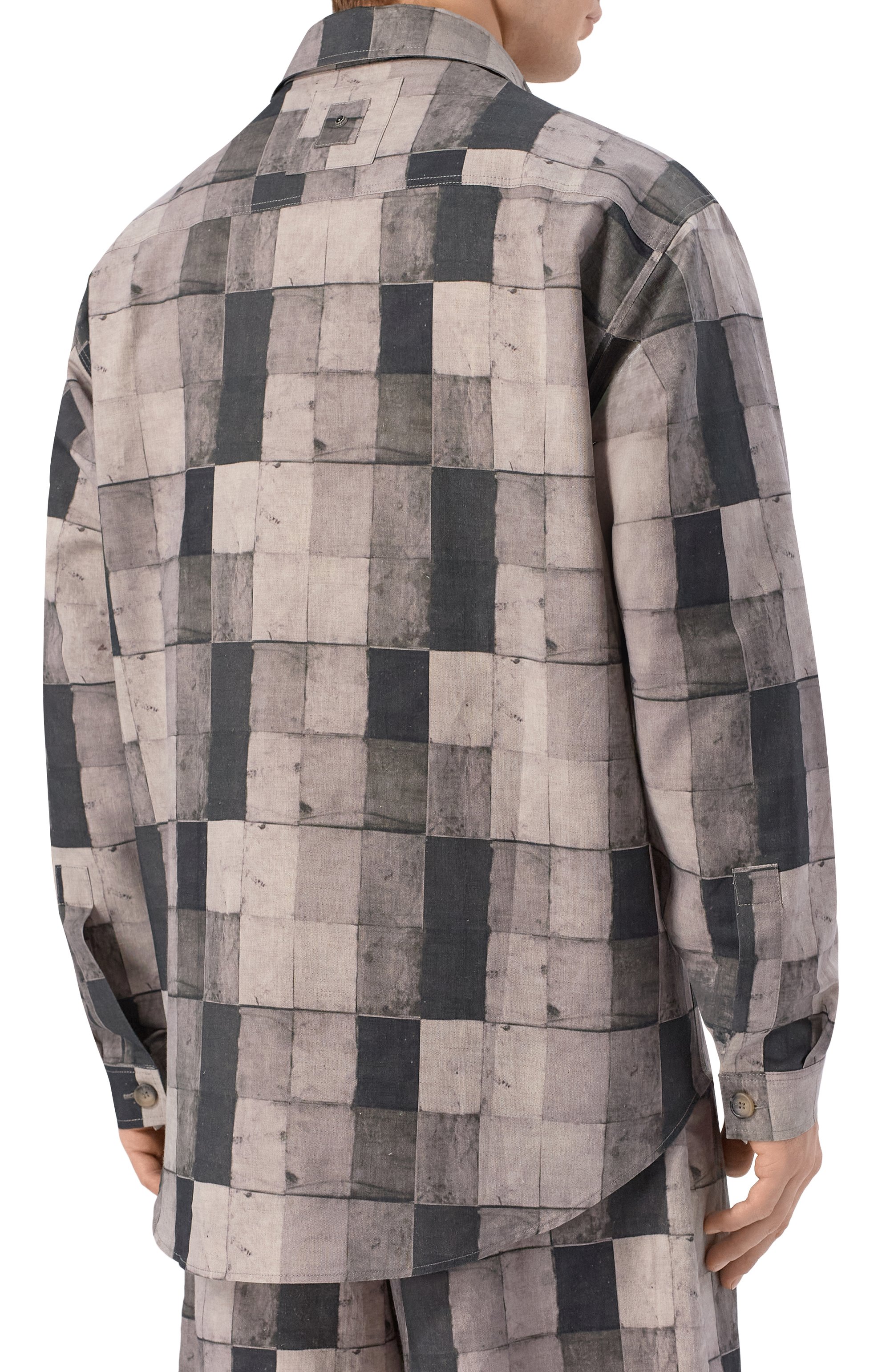 Рубашка изо льна и хлопка WHITE SAND, арт. 26SU20/296, фото 4