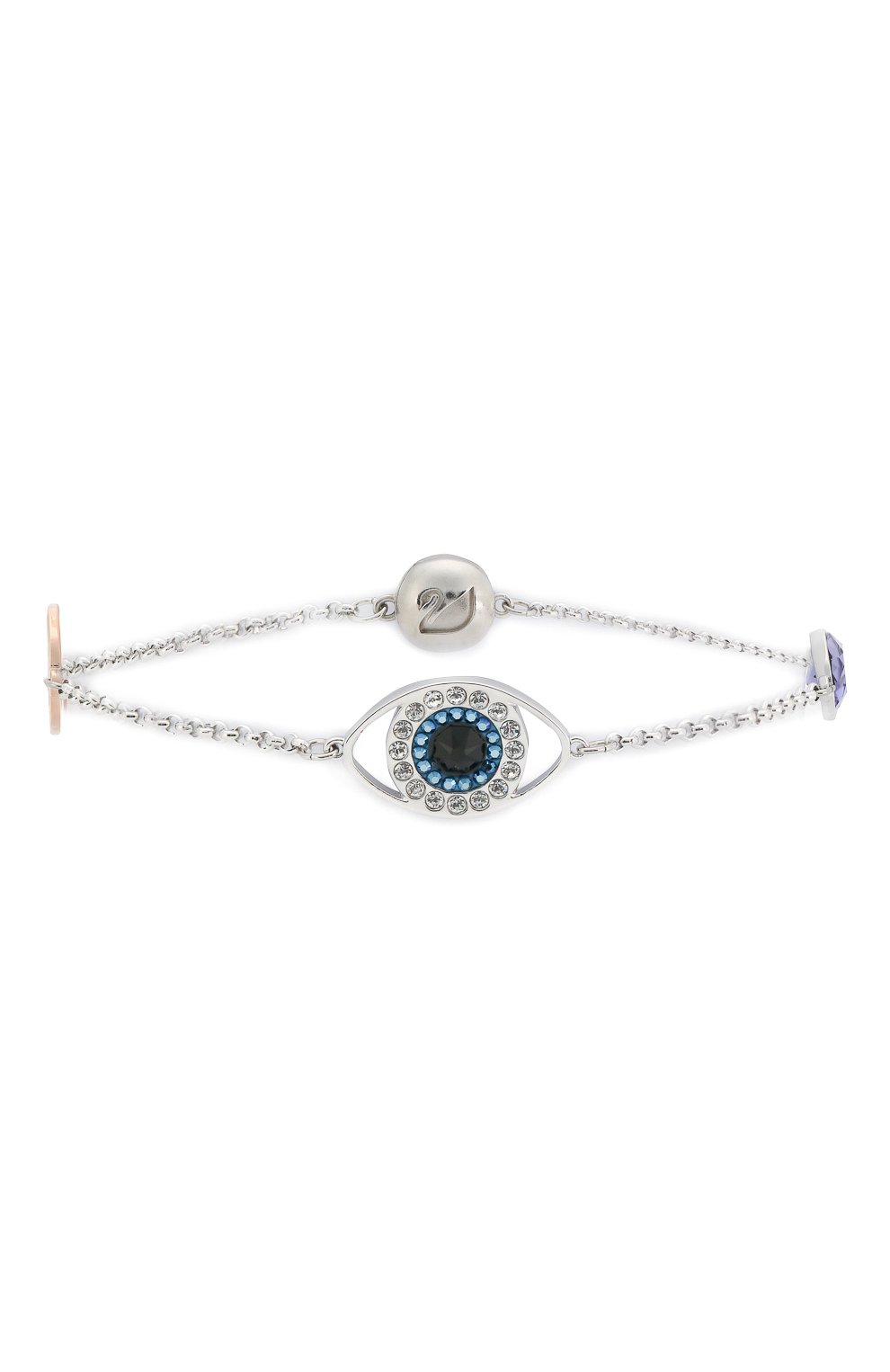 Браслет eye symbol SWAROVSKI серебряного цвета по цене 4990 руб., арт. 5421438, фото 1 Браслет eye symbol SWAROVSKI, арт. 5421438, фото 1