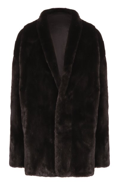Женская шуба из норки MVST, арт. M009/MINK BGL