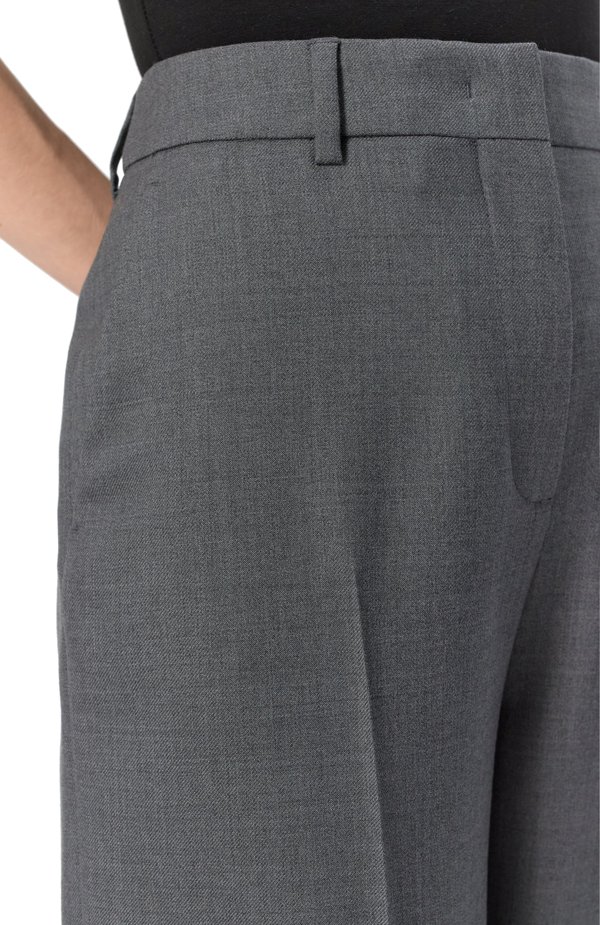 Шерстяные брюки VALENTINO, арт. 6B0RB6F0/8VB, фото 5