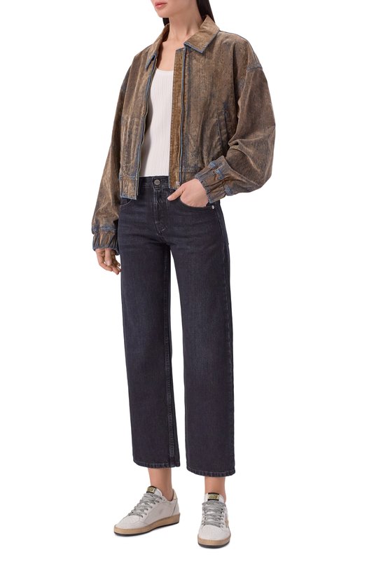 Кожаные кеды Ball Star Golden Goose Deluxe Brand GWF00117.F007275 Белый  GWF00117.F007275 Фото 3