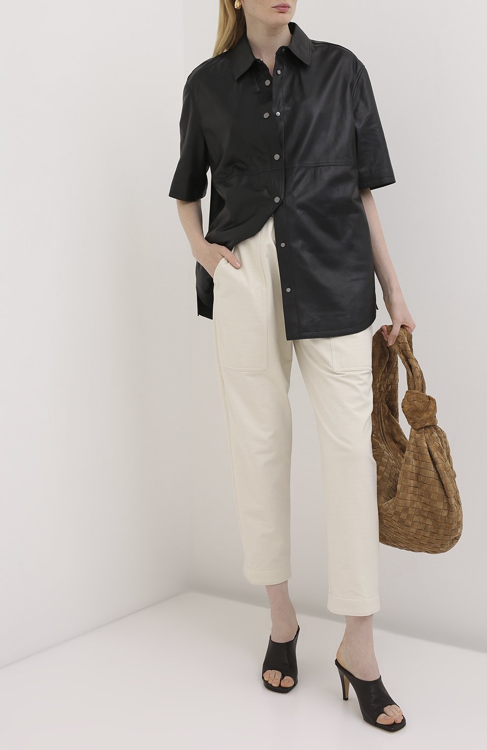 Хлопковые брюки BRUNELLO CUCINELLI, арт. MP827P7374, фото 2