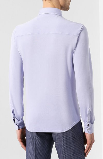 Хлопковая рубашка FEDELI, арт. 2UEF0101, фото 4