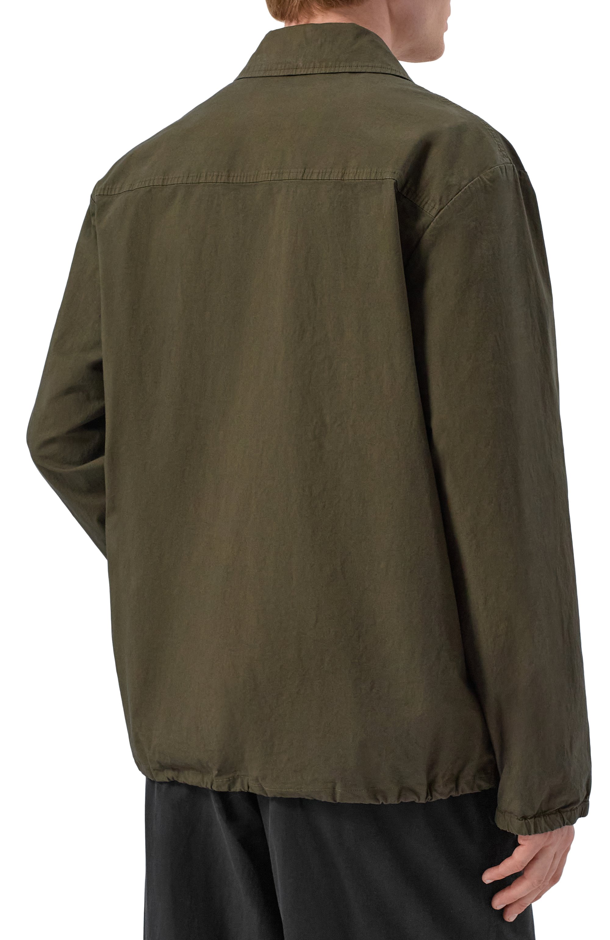 Хлопковая куртка-рубашка DRIES VAN NOTEN, арт. 020576/3321, фото 4