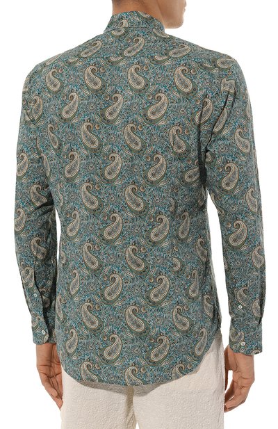 Хлопковая рубашка MC2 SAINT BARTH, арт. STBM/SIKELIA/01183F, фото 4