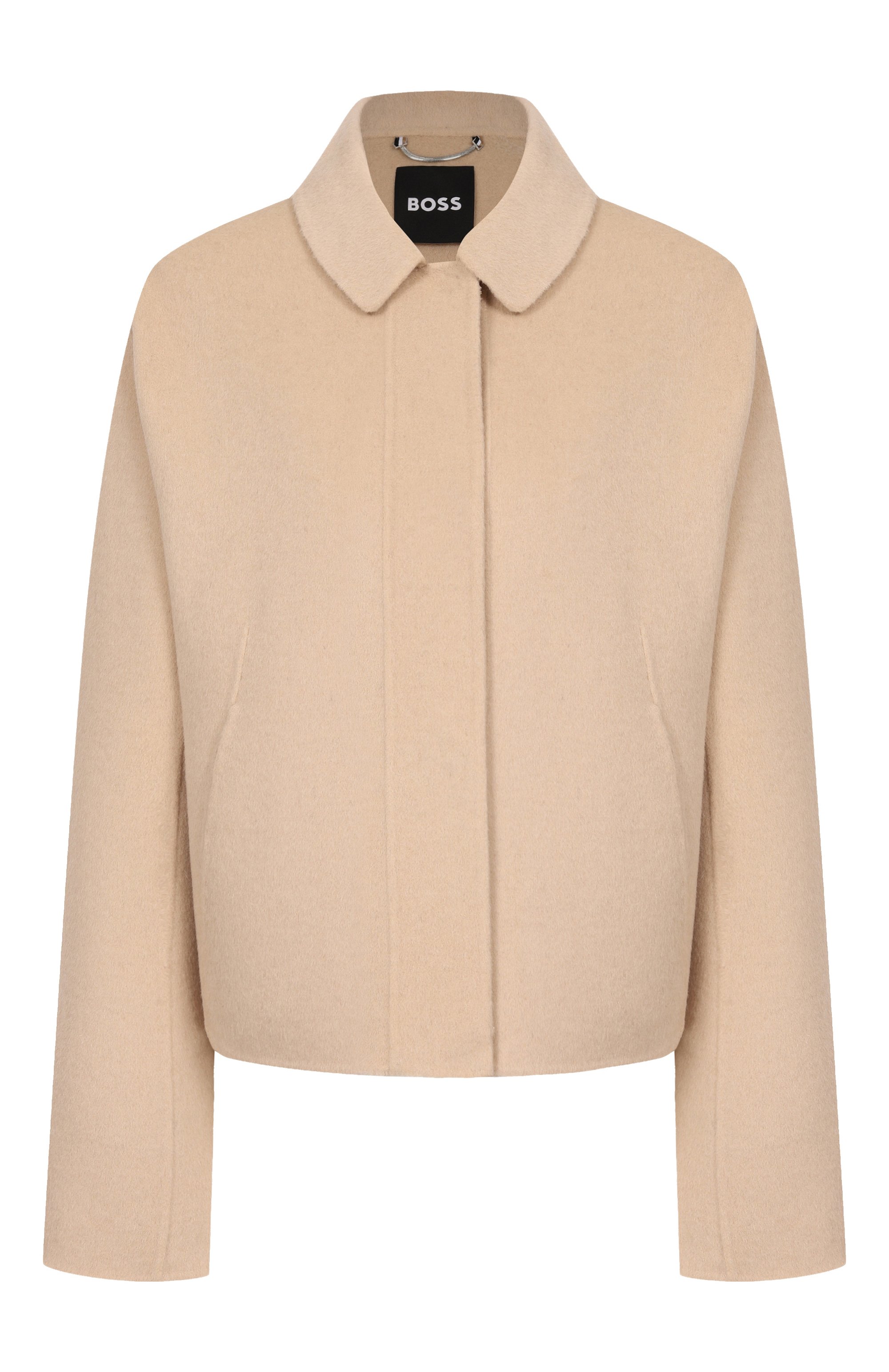 Шерстяное полупальто BOSS, арт. 50543170, фото 1