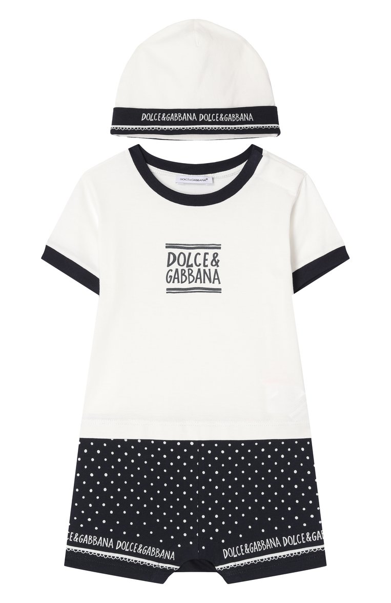Комплект из песочника и шапки DOLCE & GABBANA, арт. L1J06T/G700Q, фото 1