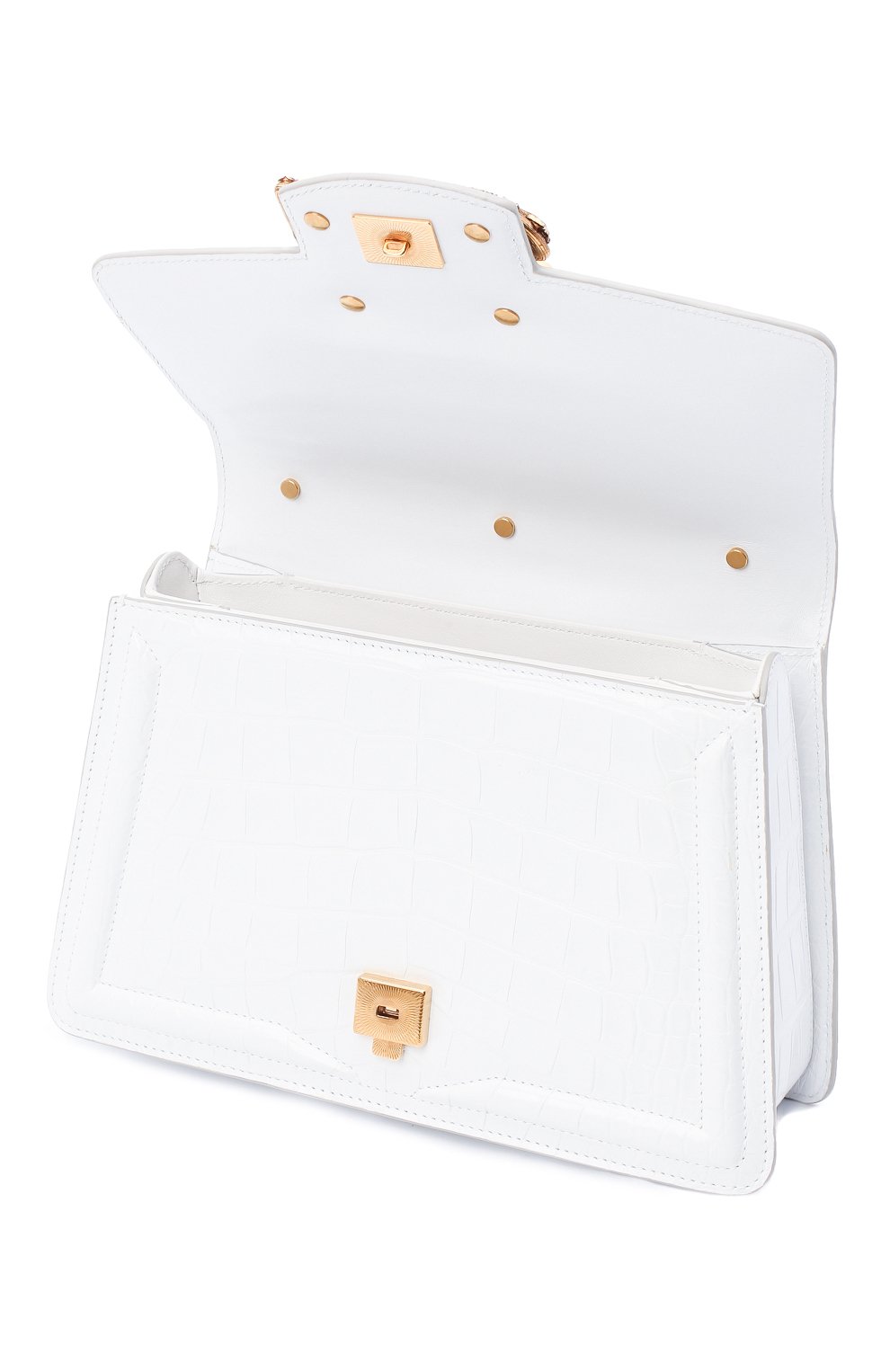 Сумка dg amore из кожи крокодила DOLCE & GABBANA, арт. BB6675/B2DF8/AMIS, фото 4