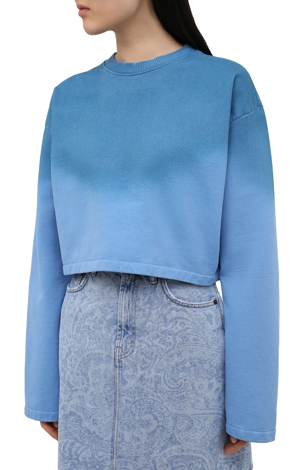 Хлопковый свитшот ACNE STUDIOS, арт. AI0085, фото 3