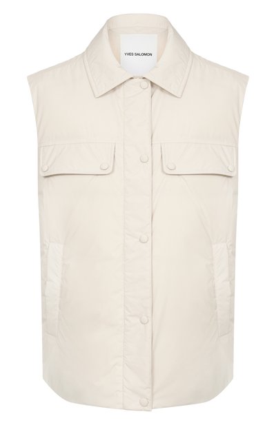 Пуховый жилет YVES SALOMON, арт. 25EFG02274K34W/A1064, фото 1