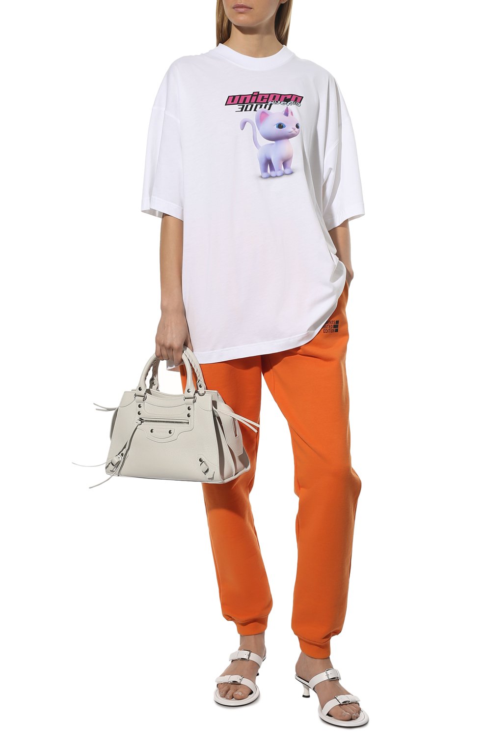 Хлопковая футболка VETEMENTS, арт. UE52TR260V 1611/W, фото 2