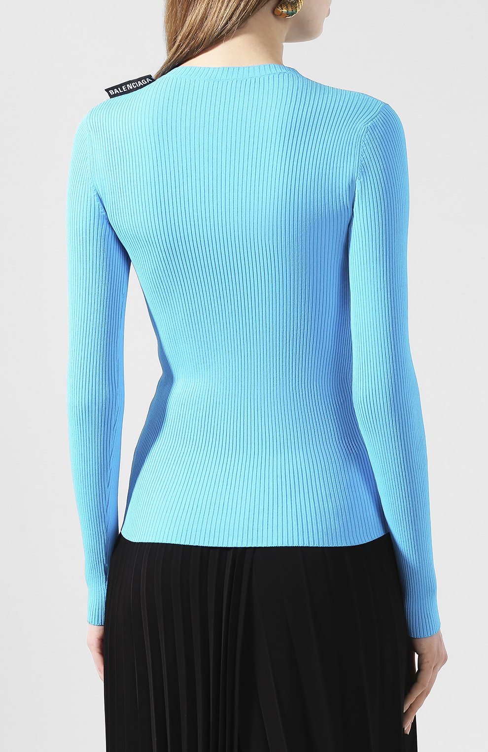 Пуловер из вискозы BALENCIAGA, арт. 583140/T5101, фото 4