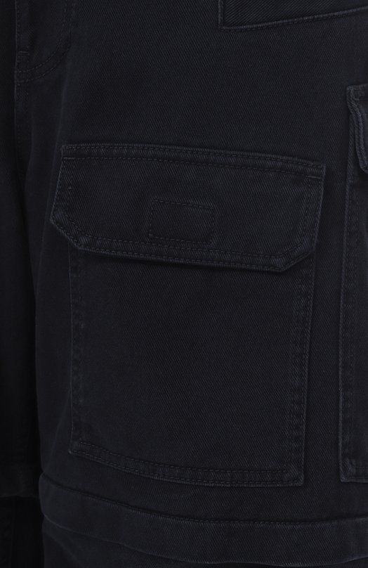 Джинсы-шорты Balenciaga 783695/TNW11 Чёрный  783695/TNW11 Фото 8