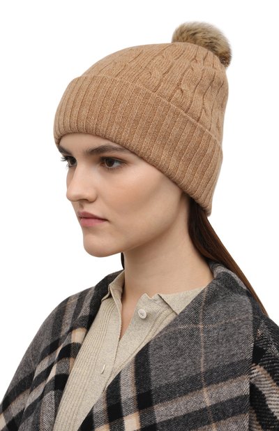 Кашемировая шапка POLO RALPH LAUREN бежевого цвета по цене 17050 руб., арт. 455858421, фото 2 Кашемировая шапка POLO RALPH LAUREN, арт. 455858421, фото 2