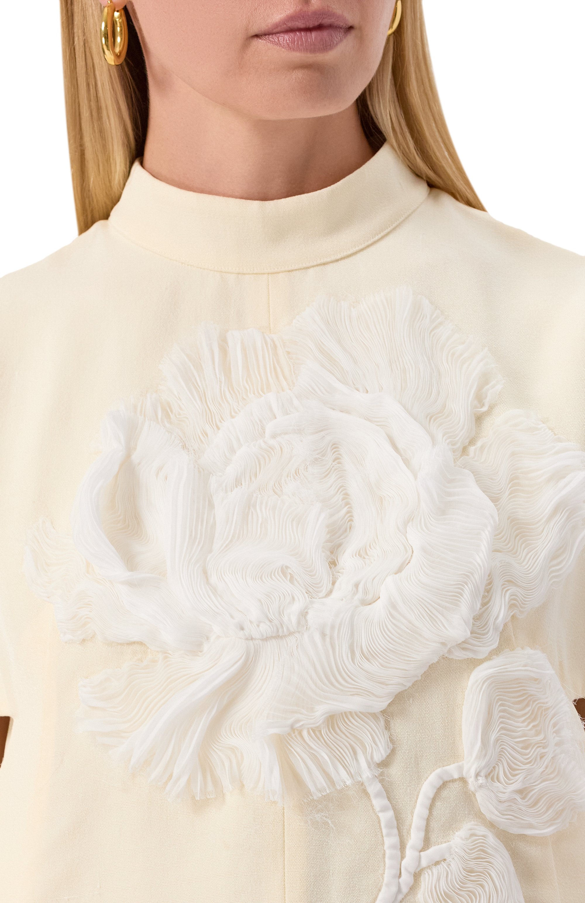 Топ из вискозы и шелка JIL SANDER, арт. J03NC0305/J65005, фото 5