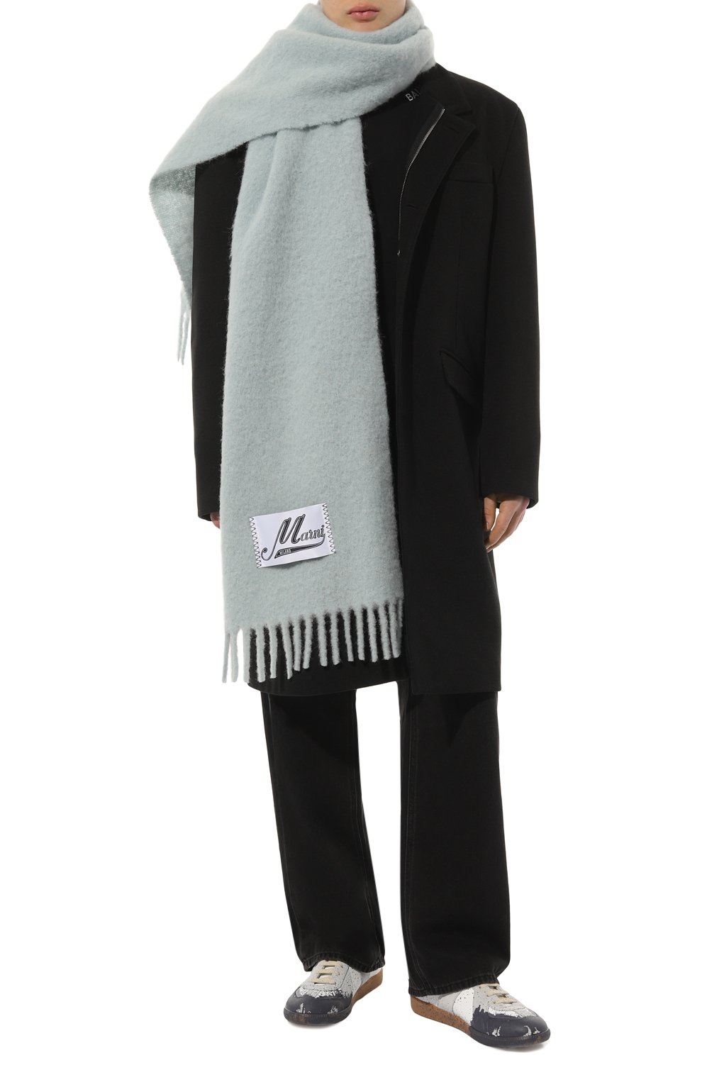 Шерстяной шарф MARNI, арт. ASZC0005A0/UTW918, фото 2