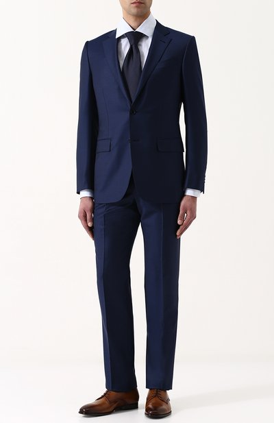 Классические кожаные дерби ZEGNA, арт. A2956X-MSF, фото 2