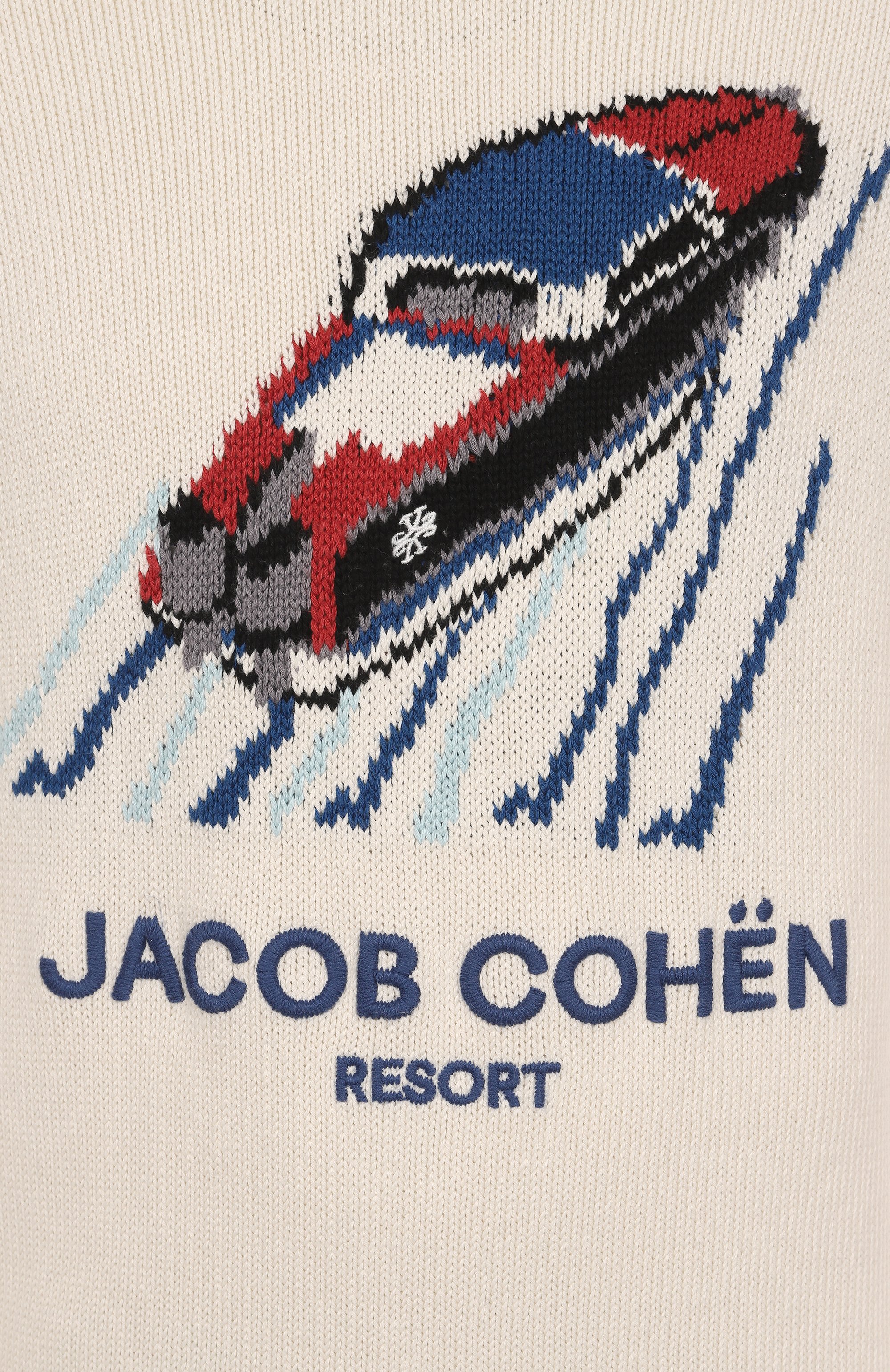 Хлопковый свитер JACOB COHEN, арт. 25E P/JUR_SG006 001 X0001 FL, фото 6