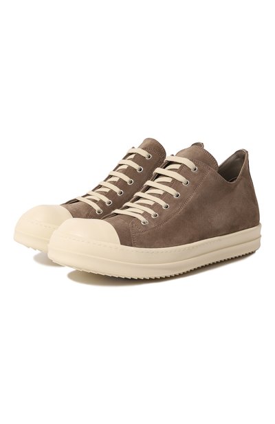 Замшевые кеды RICK OWENS, арт. RU01C4891/LVS, фото 1