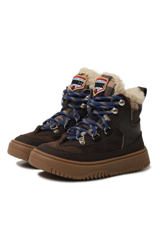 Утепленные ботинки Dsquared2