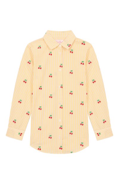 Хлопковая рубашка MC2 SAINT BARTH, арт. STBK MINI BRIGITTE/BRIG003/01921F